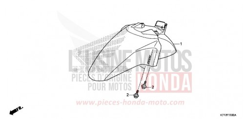 AILE AVANT SH125ADH de 2017